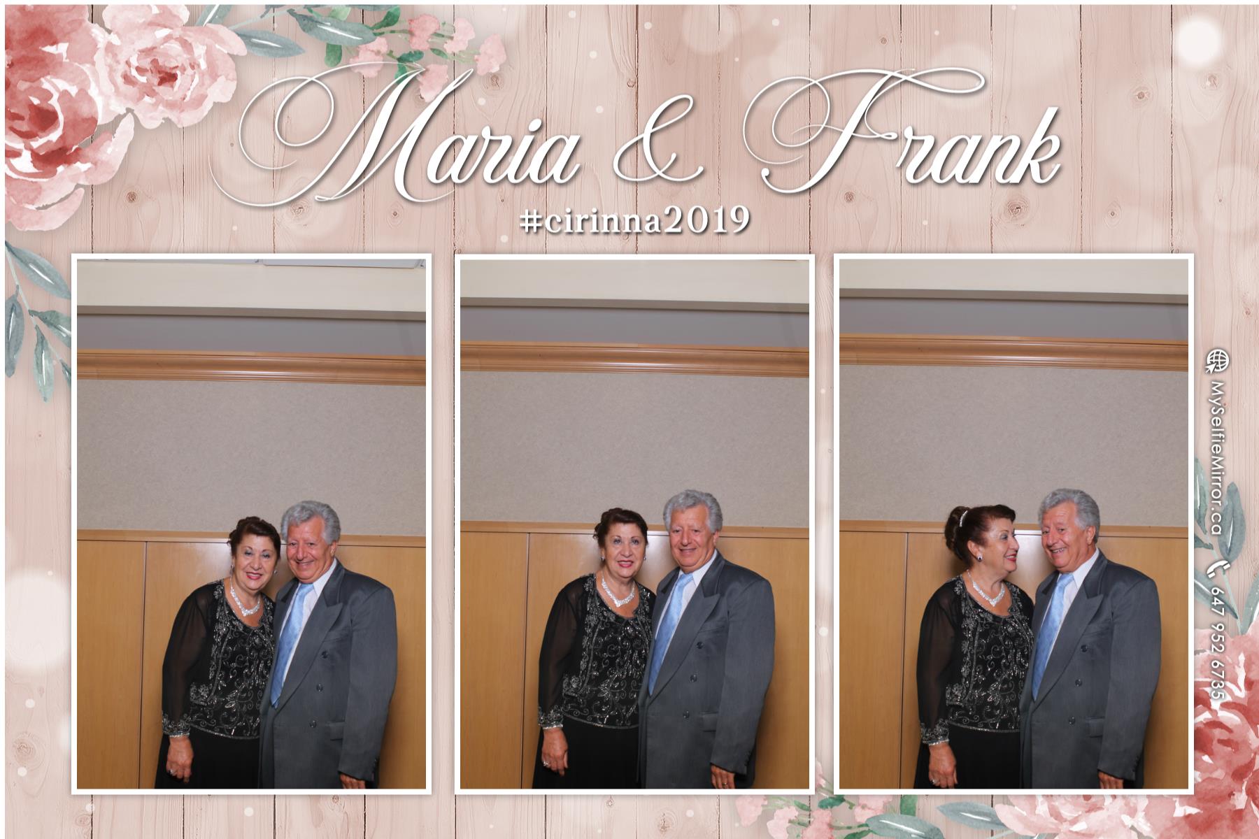 Wedding of Frank and Maria  | View more photos from the event at gallery.myselfiemirror.ca/u/romanmyselfiemirrorca/Wedding-of-Frank-and-Maria